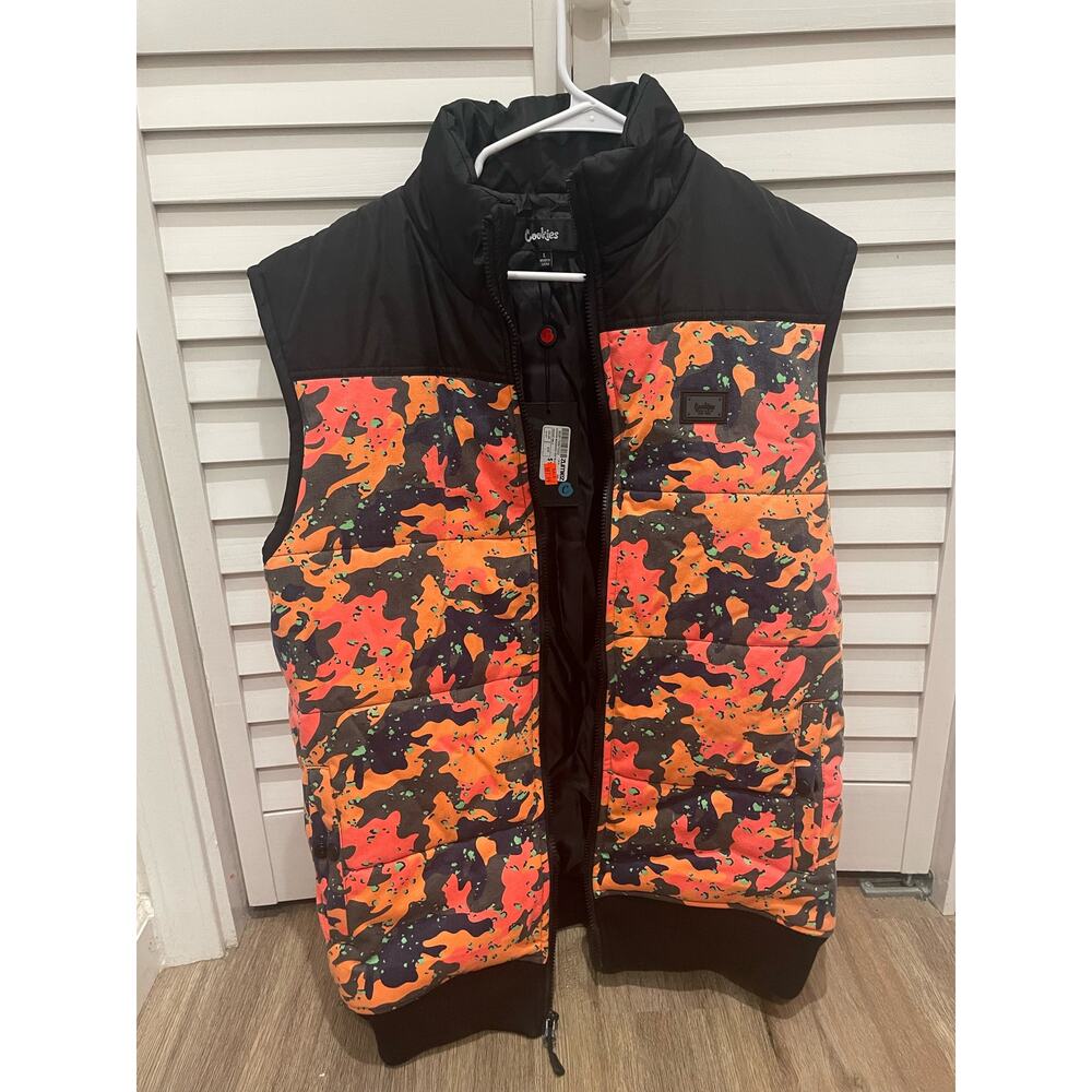 Cookies Mendocino Vest In Black Sz L